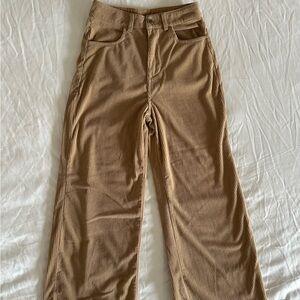 Trisica High Waist Corduroy Wide Leg Pants